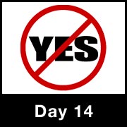 100 Day Challenge: Say No