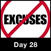 100 Day Challenge: No More Excuses