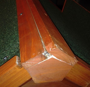 Chicken Coop Crack Alignment