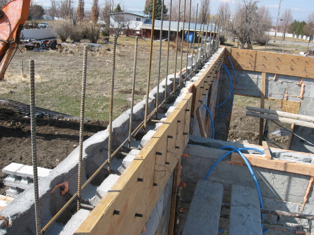 Concrete Panels Top View