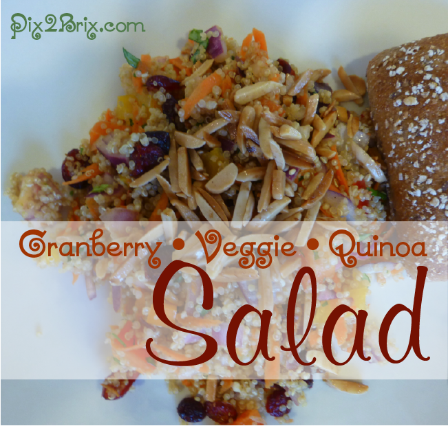 Cranberry Veggie Quinoa Salad