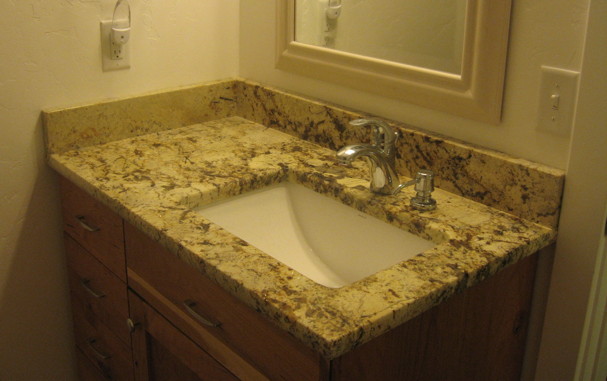 Guest Bath Granite Countertops