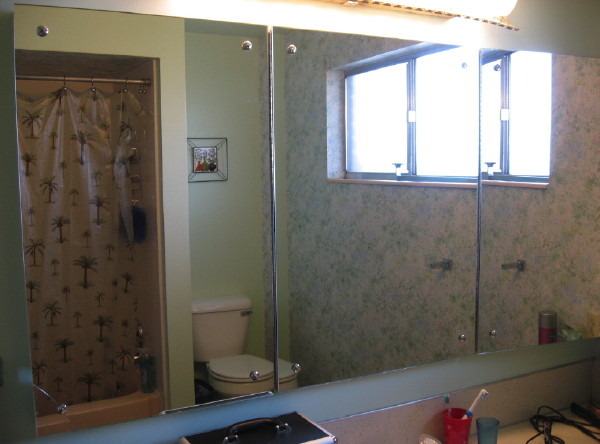 Mirrored Bathroom Cabinet