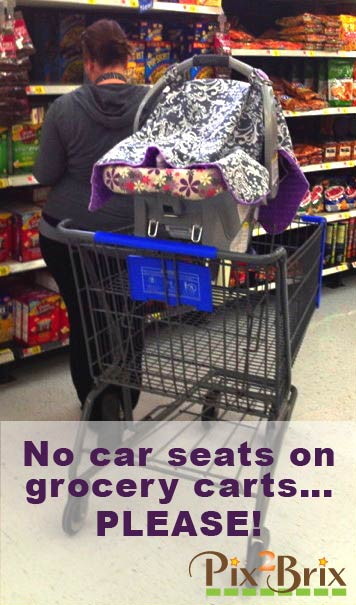 No Car Seat in Grocery Cart