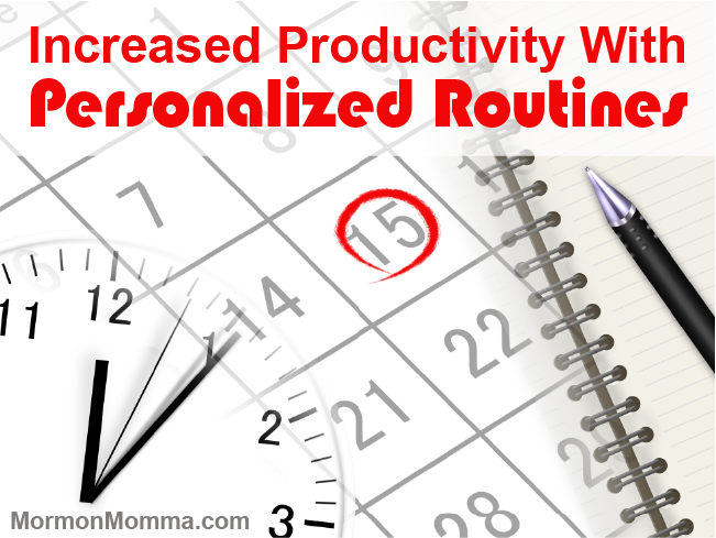 Increased Productivity With Personalized Routines