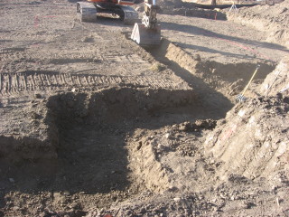 Trenches for Footings